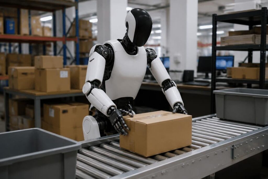Give a robot a human shape only when the job needs it